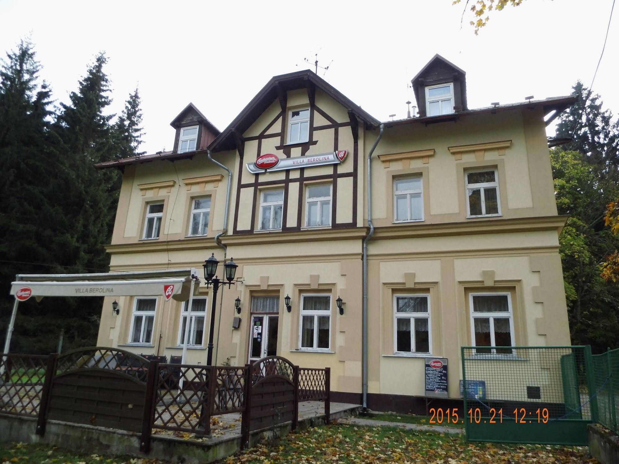 Pension Villa Berolina Mariánské Lázně Kültér fotó
