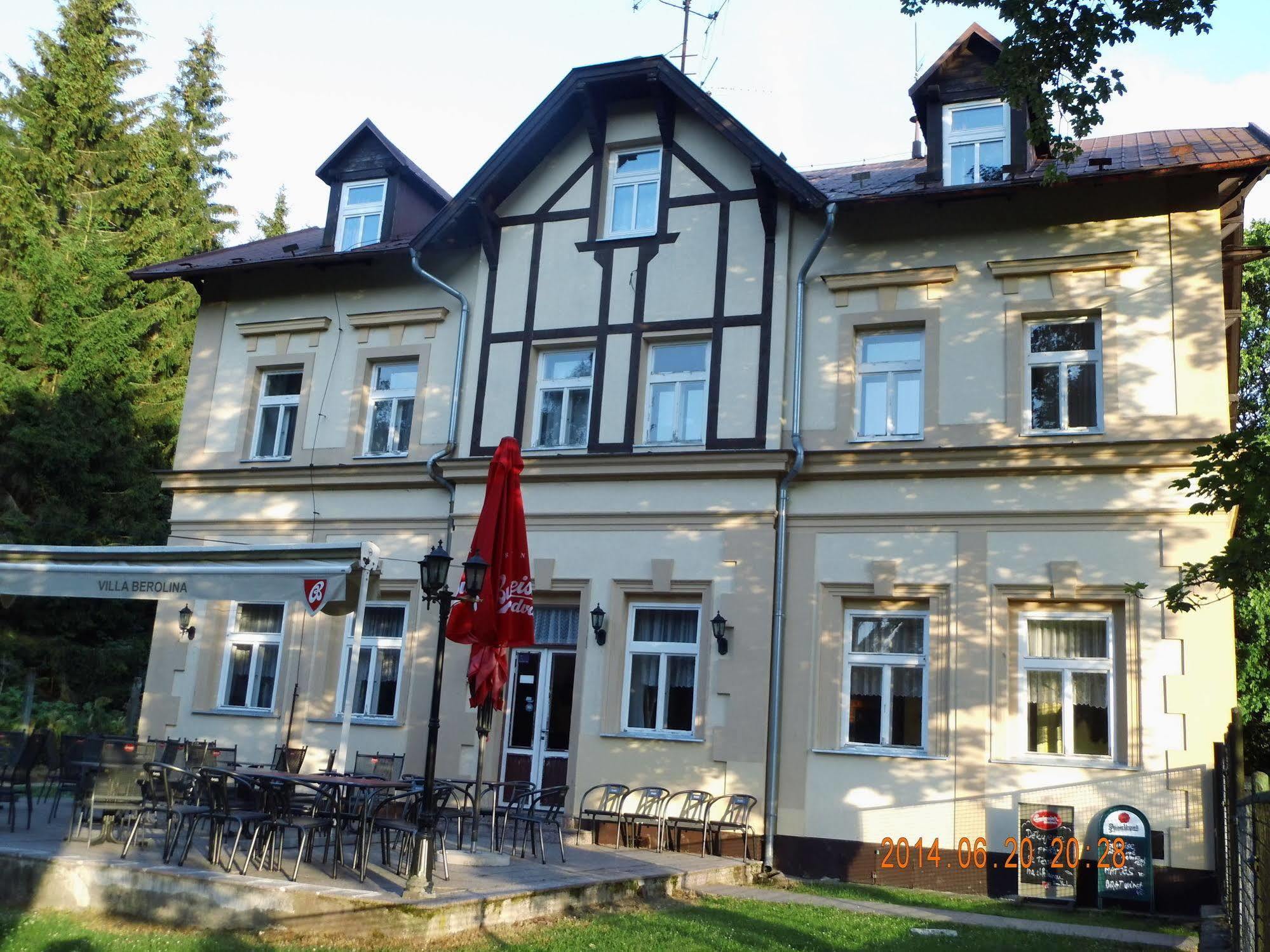 Pension Villa Berolina Mariánské Lázně Kültér fotó